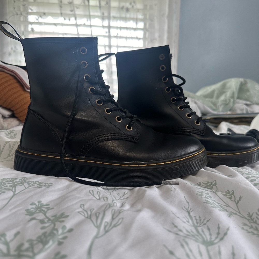 Black Doc Marten Boots